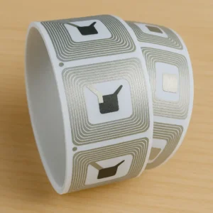 Etiquetas adhesivas con alarma antihurto de radiofrecuencia