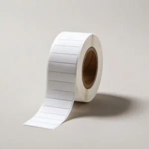 Rollo de etiquetas adhesivas de polipropileno