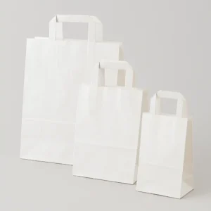 bolsas blancas de papel