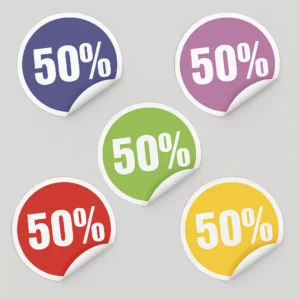 stickers promocionales