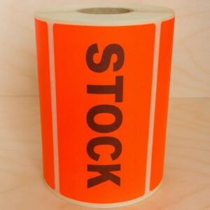 Rollo de precinto etiqueta STOCK